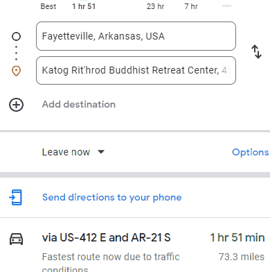 Reroute via Parthenon